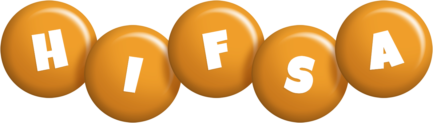 Hifsa candy-orange logo