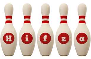 Hifza bowling-pin logo