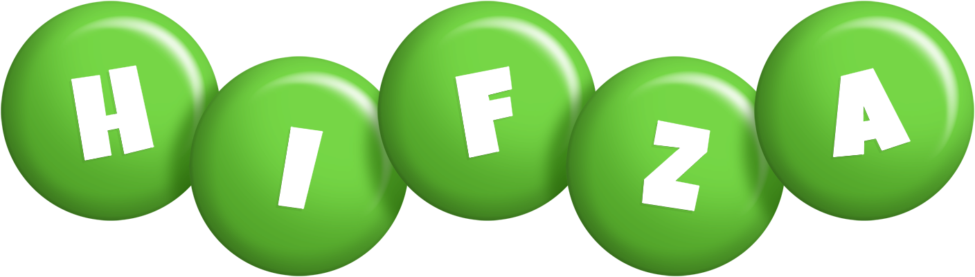 Hifza candy-green logo