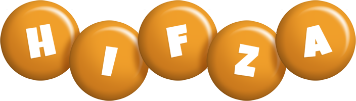 Hifza candy-orange logo