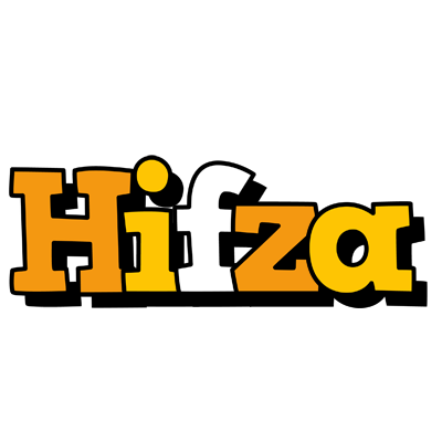 Hifza cartoon logo