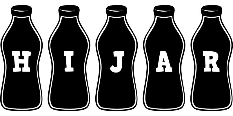 Hijar bottle logo