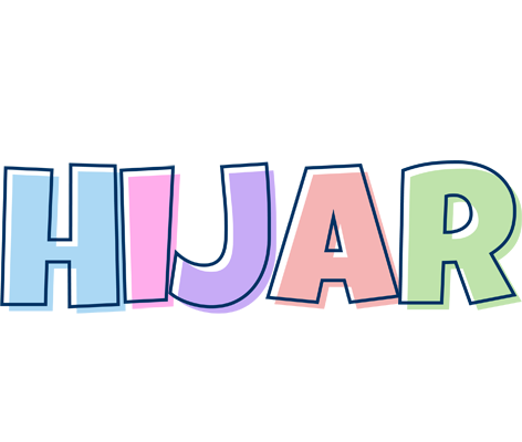 Hijar pastel logo