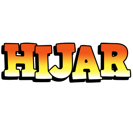 Hijar sunset logo
