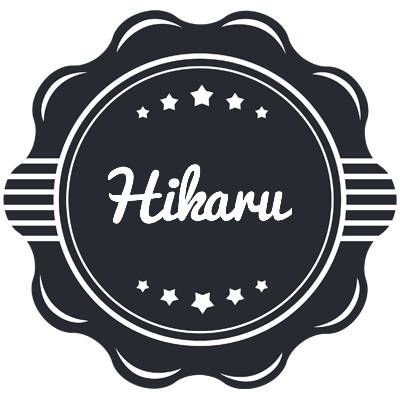 Hikaru badge logo