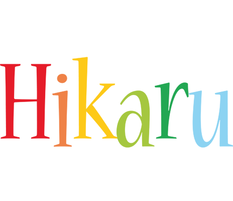 Hikaru birthday logo