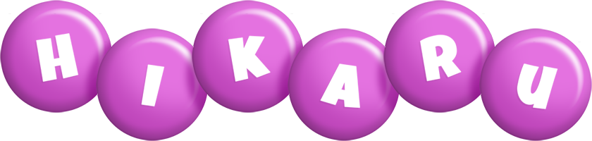 Hikaru candy-purple logo