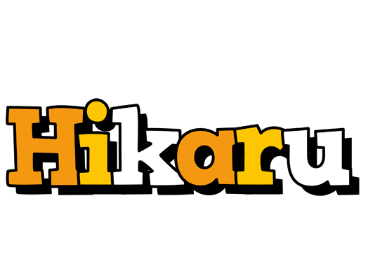 Hikaru cartoon logo