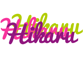 Hikaru flowers logo
