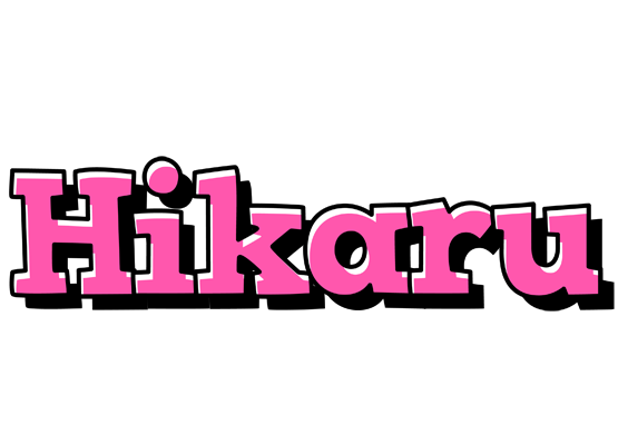 Hikaru girlish logo