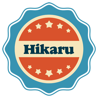 Hikaru labels logo