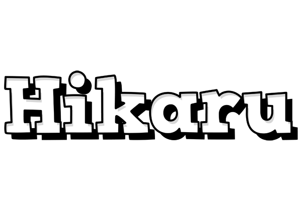 Hikaru snowing logo
