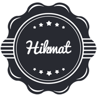 Hikmat badge logo