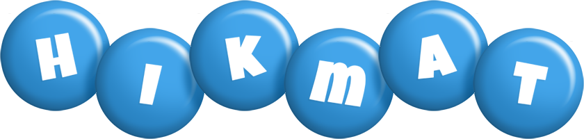 Hikmat candy-blue logo