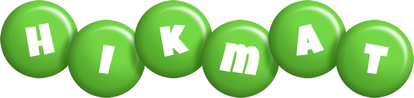 Hikmat candy-green logo