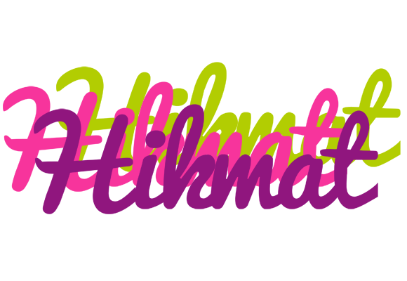 Hikmat flowers logo