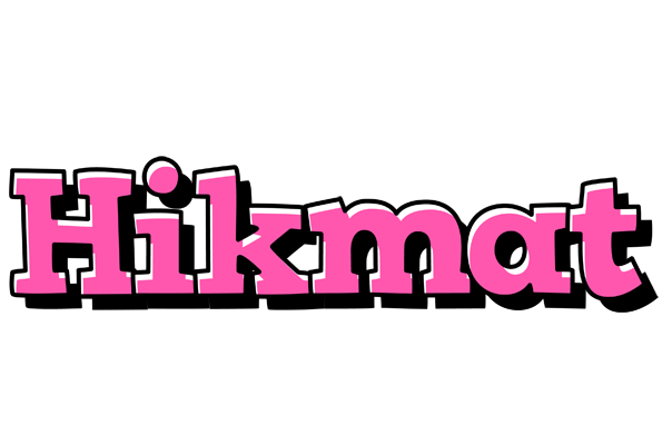 Hikmat girlish logo