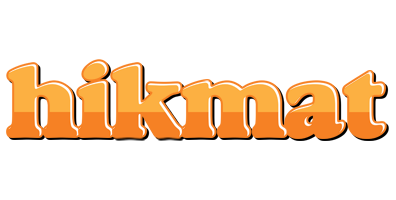 Hikmat orange logo