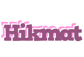 Hikmat relaxing logo