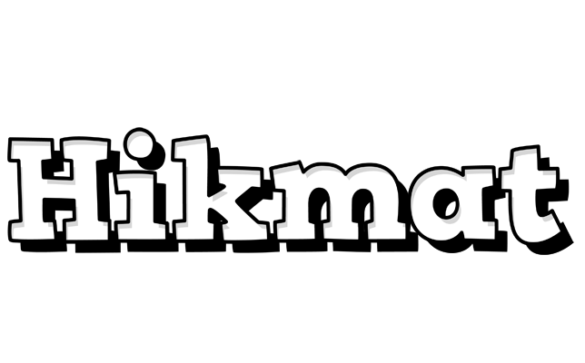 Hikmat snowing logo