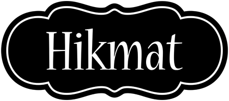 Hikmat welcome logo