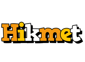 Hikmet cartoon logo