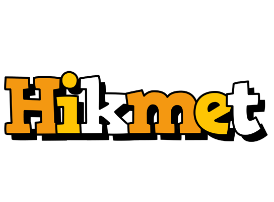 Hikmet cartoon logo