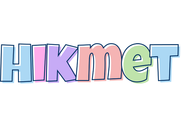 Hikmet pastel logo