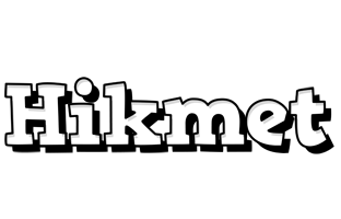 Hikmet snowing logo