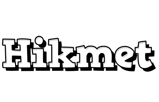 Hikmet snowing logo