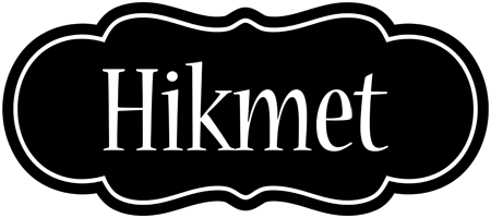 Hikmet welcome logo