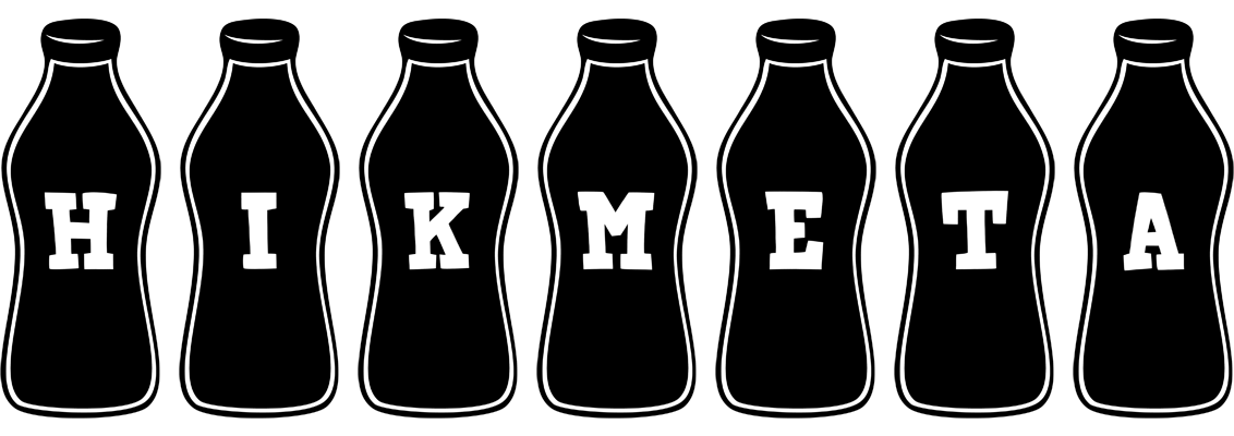 Hikmeta bottle logo