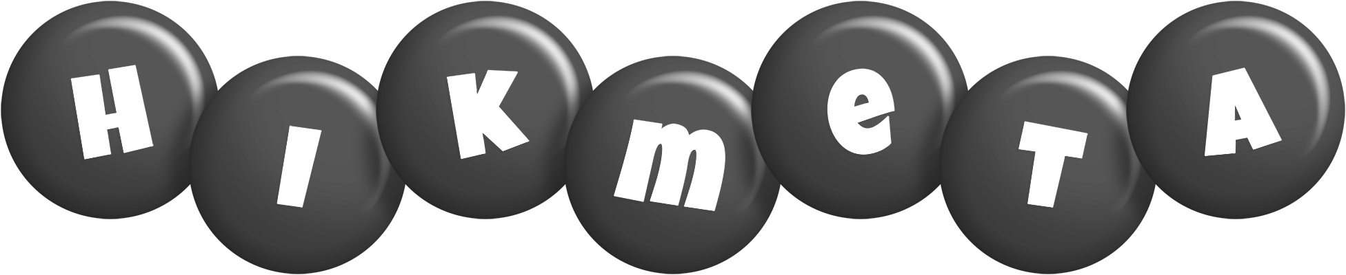 Hikmeta candy-black logo
