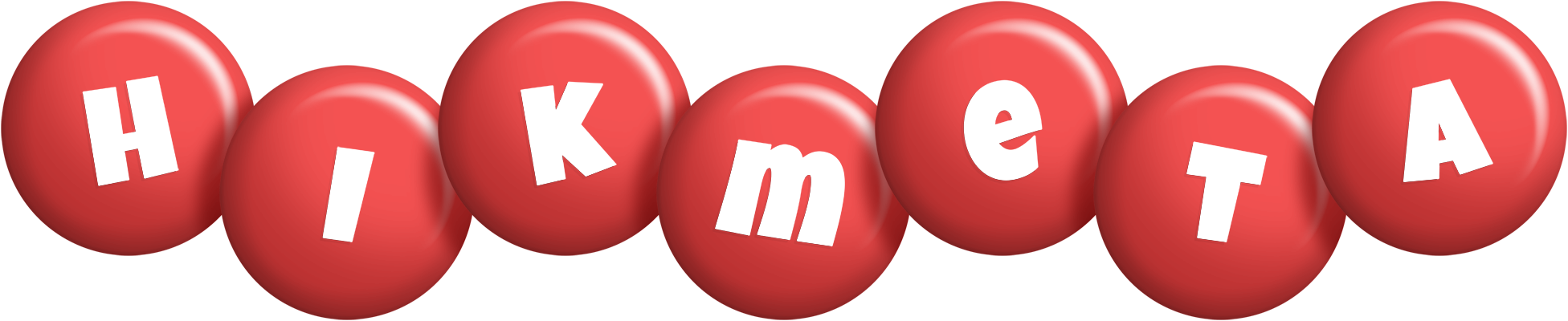 Hikmeta candy-red logo