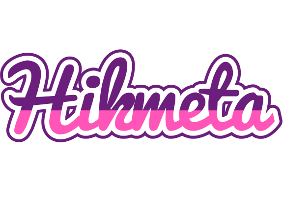 Hikmeta cheerful logo