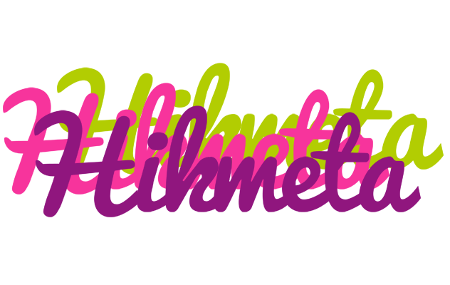 Hikmeta flowers logo