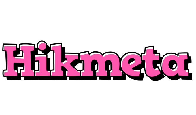 Hikmeta girlish logo