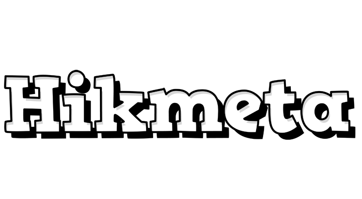 Hikmeta snowing logo