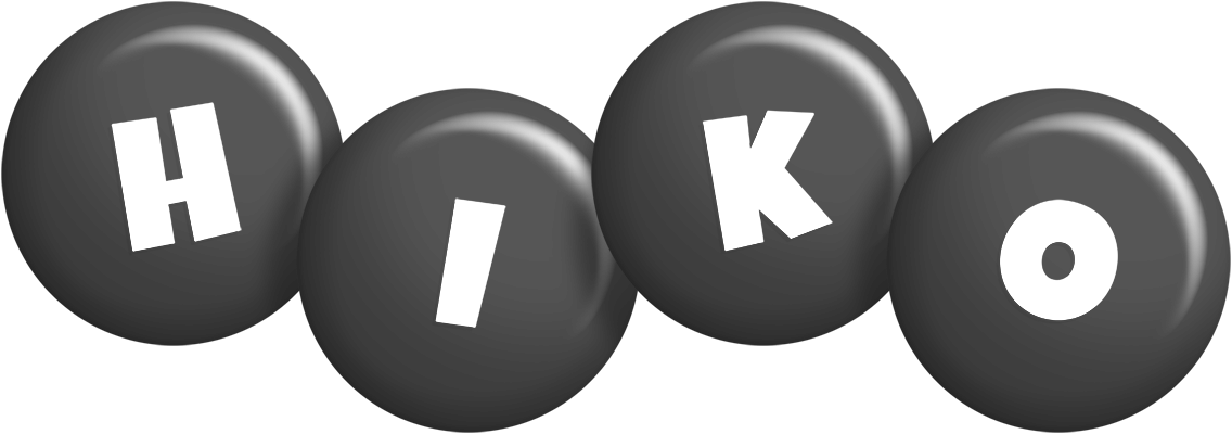 Hiko candy-black logo