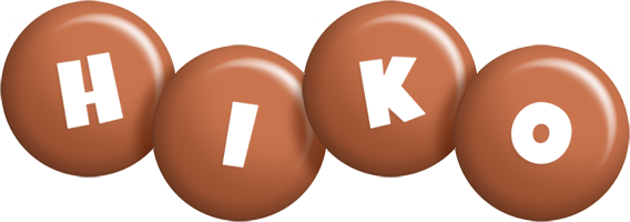 Hiko candy-brown logo