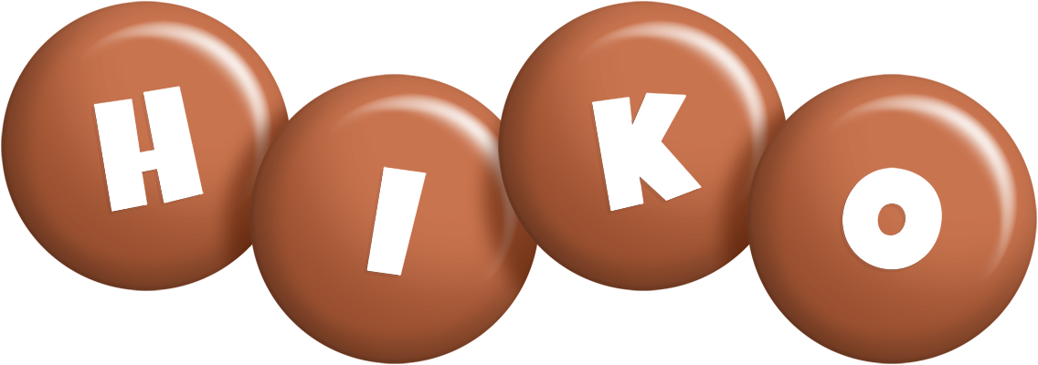 Hiko candy-brown logo