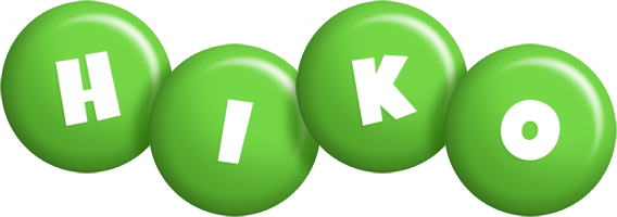 Hiko candy-green logo