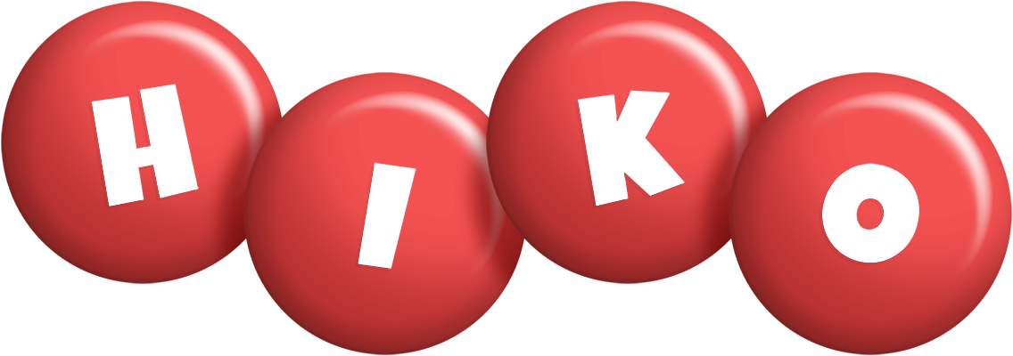 Hiko candy-red logo