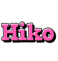 Hiko girlish logo