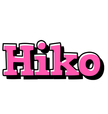Hiko girlish logo