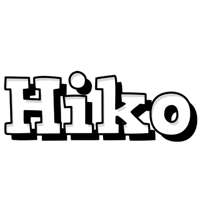 Hiko snowing logo