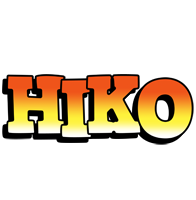 Hiko sunset logo