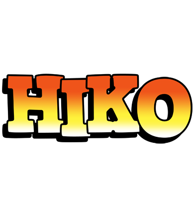 Hiko sunset logo