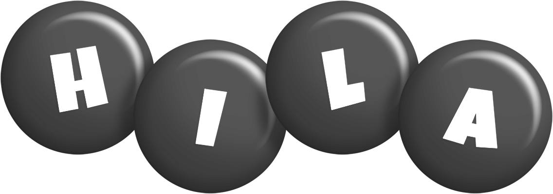 Hila candy-black logo