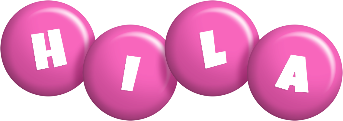 Hila candy-pink logo